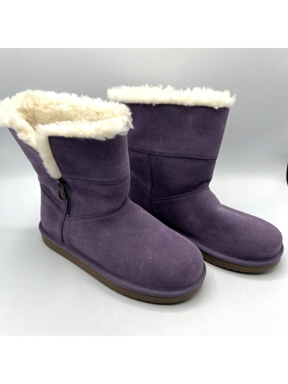 Koolaburra by Ugg Boots Purple Suede Size 5 Lined